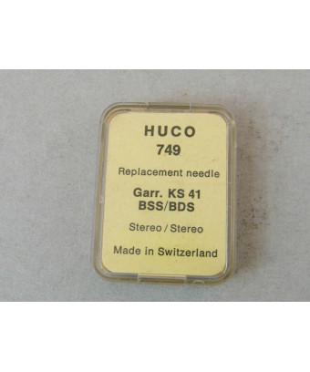 AIGUILLE DE PLATINE TOURNANTE HUCO 749 POUR KS41 BSS BOS Aiguilles pour jukebox et platine vinyle Huco Condition: SAI [product.s