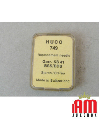 HUCO 749 PLATTENSPIELERNADEL FÜR KS41 BSS BOS Jukebox- und Plattenspielernadeln Huco Zustand: NOS [product.supplier] 2 PUNTINA G