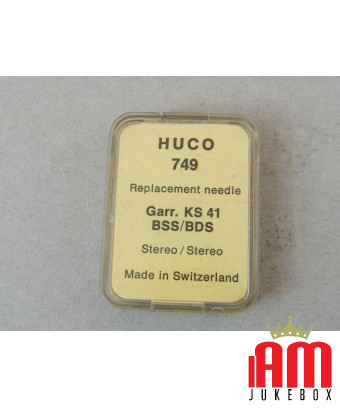 copy of Puntina HUCO 2073 ST 44 D Jukebox and turntable needles Huco Condition: NOS [product.supplier] 2 PUNTINA GIRADISCHI HUCO