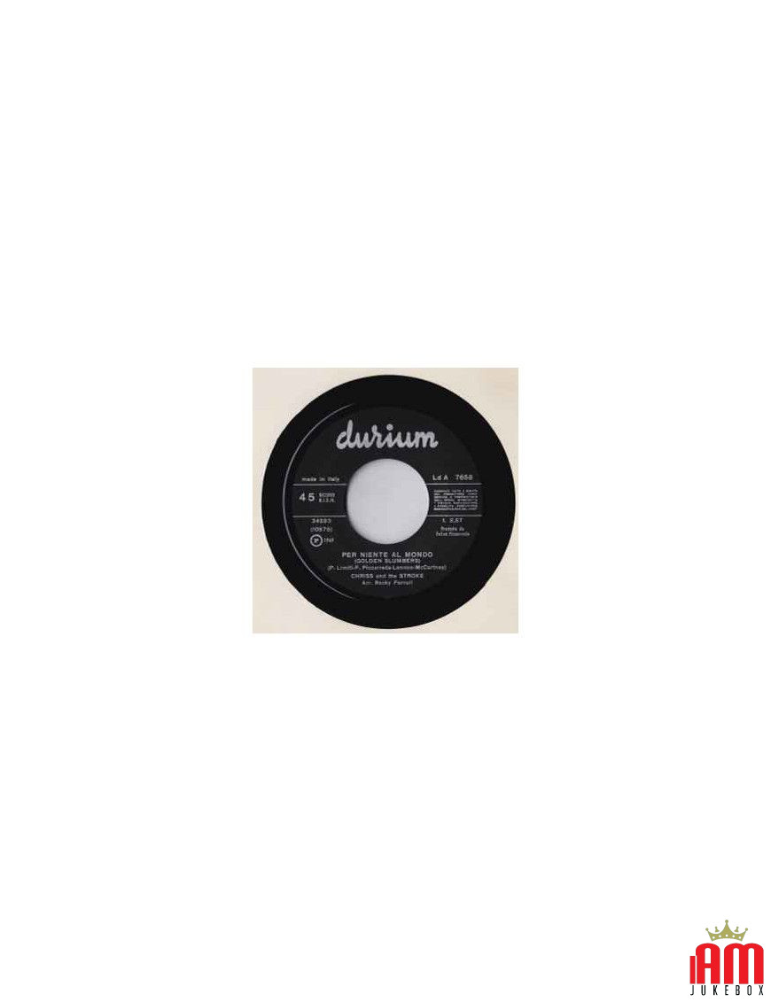 For Nothing In The World Golden Slumbers [Chriss And The Stroke] – Vinyl 7", 45 RPM [product.brand] 1 - Shop I'm Jukebox 