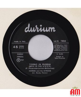 For Nothing In The World Golden Slumbers [Chriss And The Stroke] - Vinyl 7", 45 RPM [product.brand] 1 - Shop I'm Jukebox 