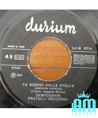 You Come Down From the Stars Piva Piva [Fratelli Bruzzese] – Vinyl 7", 45 RPM [product.brand] 1 - Shop I'm Jukebox 