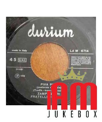 Tu Scendi Dalle Stelle Piva Piva [Fratelli Bruzzese] - Vinyl 7", 45 RPM [product.brand] 1 - Shop I'm Jukebox 