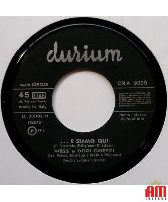 Era [Wess And Dori Ghezzi] - Vinyl 7", 45 RPM, Single [product.brand] 1 - Shop I'm Jukebox 