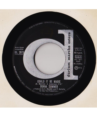 Pourrait-il être magique [Donna Summer] - Vinyle 7", Single, 45 tours [product.brand] 1 - Shop I'm Jukebox 
