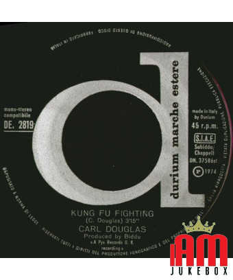 Kung Fu Fighting [Carl Douglas] – Vinyl 7", 45 RPM, Single [product.brand] 1 - Shop I'm Jukebox 