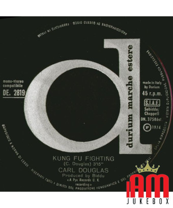 Kung Fu Fighting [Carl Douglas] - Vinyle 7", 45 tr/min, Single
