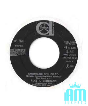 Hula Hoop Amoureux Fou De Toi [Plastic Bertrand] - Vinyl 7", 45 RPM [product.brand] 1 - Shop I'm Jukebox 