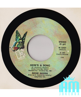 Retour à mes racines [Richie Havens] - Vinyle 7", 45 tours [product.brand] 1 - Shop I'm Jukebox 