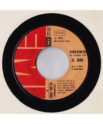 Story Of Us Two [Al Bano Carrisi] – Vinyl 7", 45 RPM, Single [product.brand] 1 - Shop I'm Jukebox 