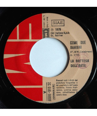 Come Due Bambini [La Bottega Dell'Arte] - Vinyl 7", 45 RPM, Stereo [product.brand] 1 - Shop I'm Jukebox 