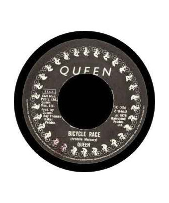 Bicycle Race Fat Bottomed Girls [Queen] - Vinyl 7", 45 RPM, Single [product.brand] 1 - Shop I'm Jukebox 