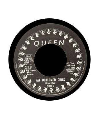 Bicycle Race Fat Bottomed Girls [Queen] – Vinyl 7", 45 RPM, Single [product.brand] 1 - Shop I'm Jukebox 