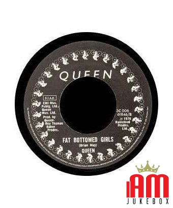 Bicycle Race Fat Bottomed Girls [Queen] - Vinyl 7", 45 RPM, Single [product.brand] 1 - Shop I'm Jukebox 