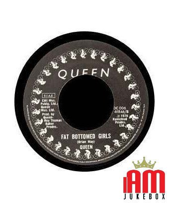 Bicycle Race Fat Bottomed Girls [Queen] - Vinyle 7", 45 tr/min, Single