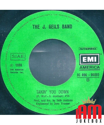 Come Back [The J. Geils Band] – Vinyl 7", 45 RPM, Single [product.brand] 1 - Shop I'm Jukebox 