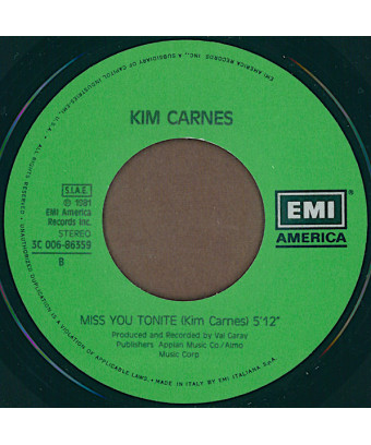 Bette Davis Eyes [Kim Carnes] - Vinyl 7", 45 RPM, Single [product.brand] 1 - Shop I'm Jukebox 
