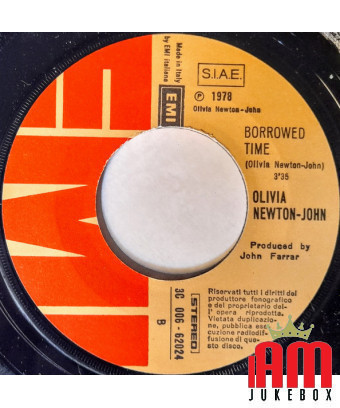 A Little More Love Borrowed Time [Olivia Newton-John] - Vinyle 7", 45 tr/min, Single, Stéréo