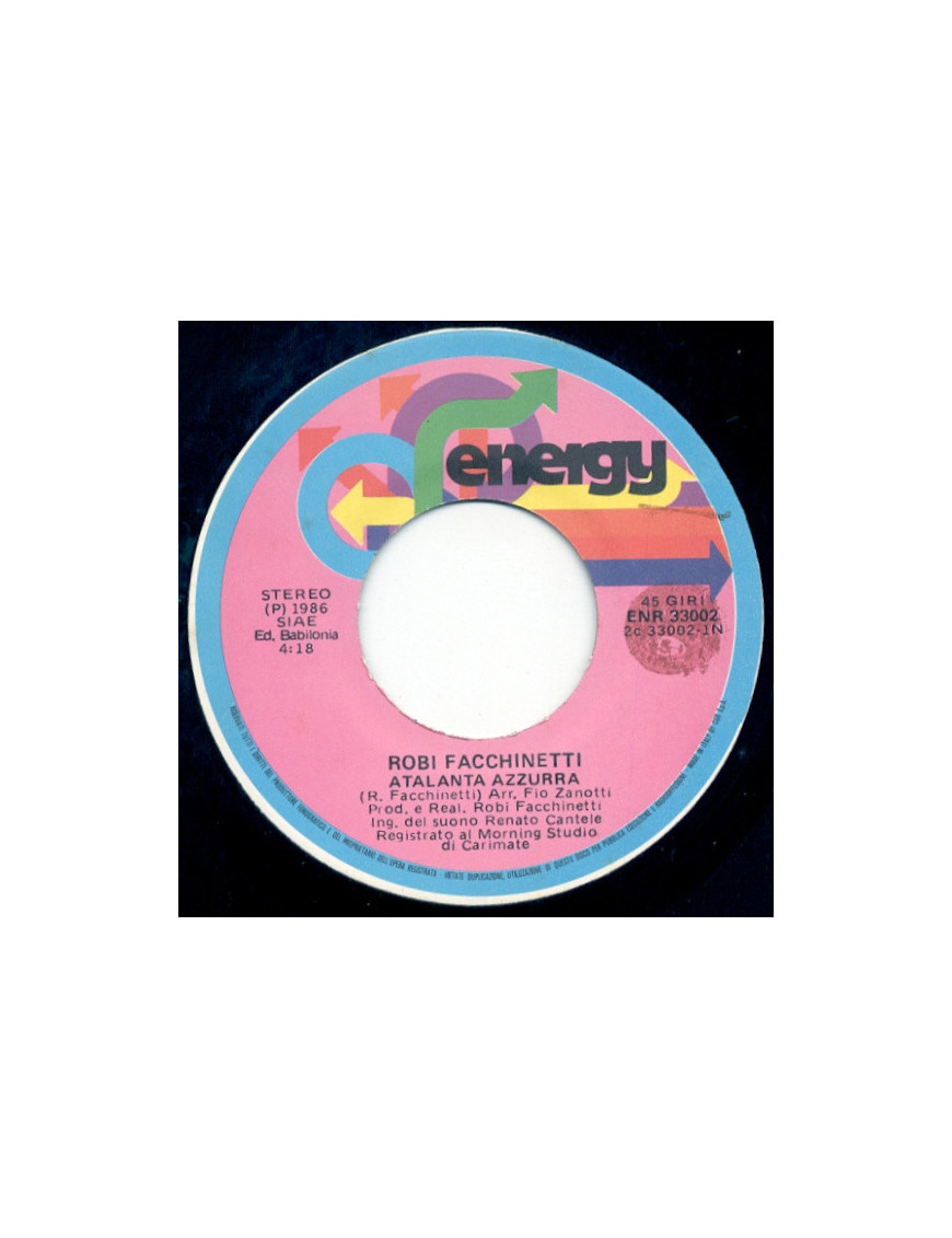 Atalanta Azzurra [Roby Facchinetti] - Vinyl 7", 45 RPM [product.brand] 1 - Shop I'm Jukebox 