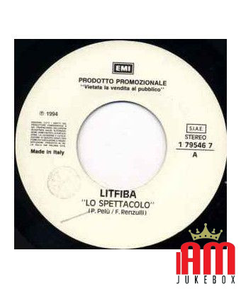 The White Lines Show [Litfiba,...] - Vinyl 7", 45 RPM, Jukebox, Promo [product.brand] 1 - Shop I'm Jukebox 