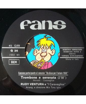 Trombone And Serenade [Rudy Ventura,...] - Vinyl 7", 45 RPM [product.brand] 1 - Shop I'm Jukebox 