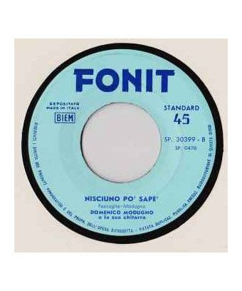 Ich [Domenico Modugno,...] – Vinyl 7", 45 RPM [product.brand] 1 - Shop I'm Jukebox 