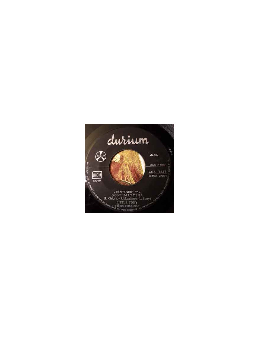 Chaque matin [Little Tony] - Vinyl 7", 45 RPM, Single
