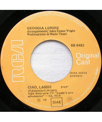 Peline Story [Georgia Lepore] – Vinyl 7", 45 RPM, Stereo