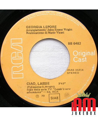 Peline Story [Georgia Lepore] – Vinyl 7", 45 RPM, Stereo [product.brand] 1 - Shop I'm Jukebox 