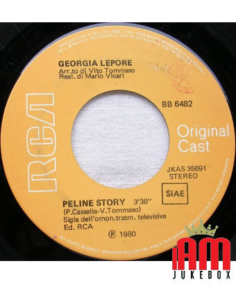 Peline Story [Georgia Lepore] - Vinyle 7", 45 tours, stéréo [product.brand] 1 - Shop I'm Jukebox 