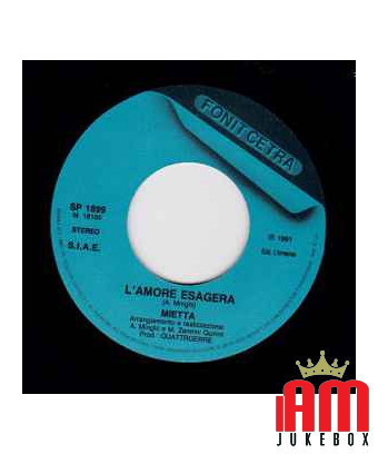 Doubts No [Mietta] – Vinyl 7", 45 RPM [product.brand] 1 - Shop I'm Jukebox 