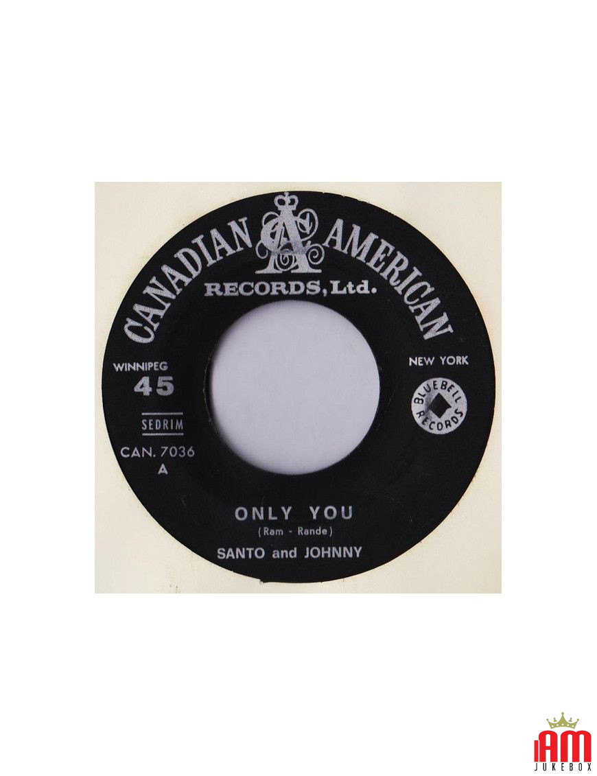 Scandal in the Sun [Santo & Johnny] – Vinyl 7", 45 RPM [product.brand] 1 - Shop I'm Jukebox 