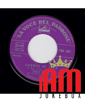 Sourires du soir [Tony Renis] - Vinyle 7", 45 tours [product.brand] 1 - Shop I'm Jukebox 