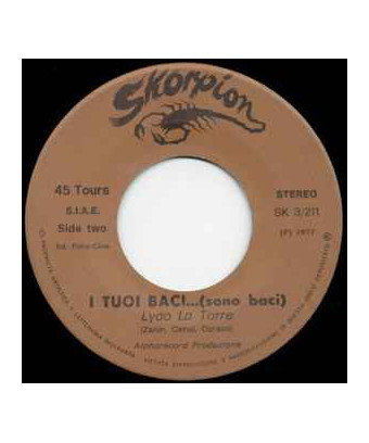 Tramonto Rosso [Lydo La Torre] - Vinyl 7", 45 RPM, Stereo [product.brand] 1 - Shop I'm Jukebox 