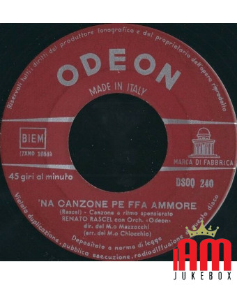 Nous nous aimons tellement 'Na Canzone Pe Ffa Ammore [Renato Rascel] - Vinyl 7", 45 RPM