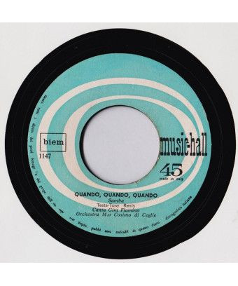 Glory Mama Quando, Quando, Quando [Los Brasileros,...] – Vinyl 7", 45 RPM [product.brand] 1 - Shop I'm Jukebox 