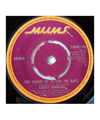 The Free Electric Band [Albert Hammond] - Vinyl 7", 45 RPM, Single, Stereo [product.brand] 1 - Shop I'm Jukebox 