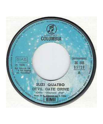 Devil Gate Drive [Suzi Quatro] - Vinyle 7", 45 tours