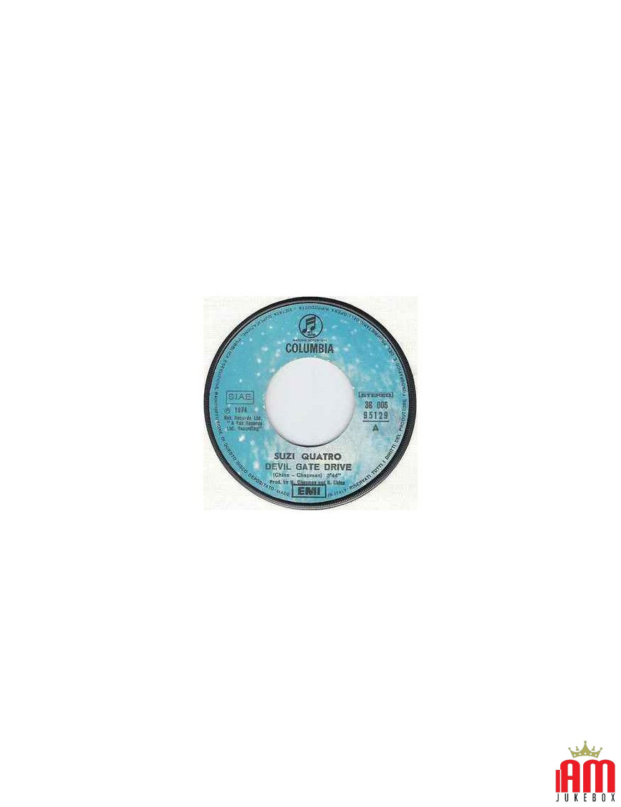 Devil Gate Drive [Suzi Quatro] - Vinyle 7", 45 tours [product.brand] 1 - Shop I'm Jukebox 