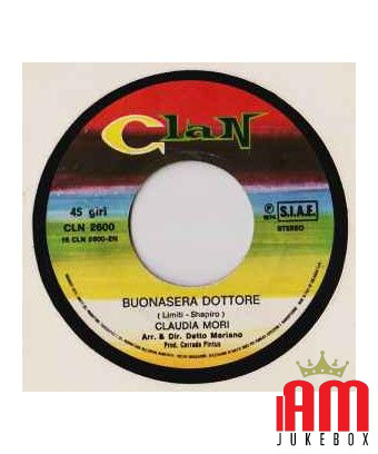 Quelle blague vous me faites Bonsoir Docteur [Claudia Mori] - Vinyl 7", 45 RPM, Single [product.brand] 1 - Shop I'm Jukebox 