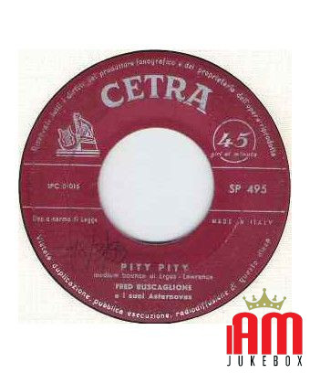 Pity Pity Look at the Moon [Fred Buscaglione EI Suoi Asternovas] - Vinyl 7", 45 RPM [product.brand] 1 - Shop I'm Jukebox 