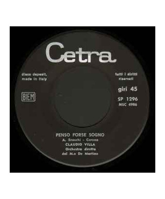 Une maison au sommet du monde [Claudio Villa] - Vinyl 7", 45 RPM [product.brand] 1 - Shop I'm Jukebox 