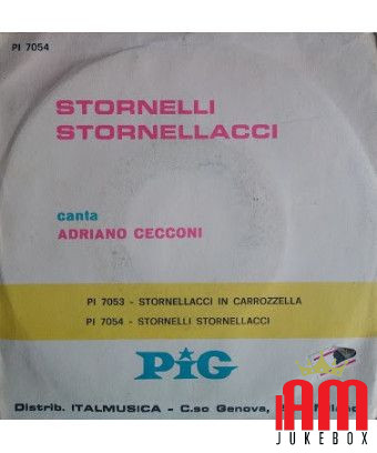 Stornelli Stornellacci [Adriano Cecconi] - Vinyle 7" [product.brand] 1 - Shop I'm Jukebox 