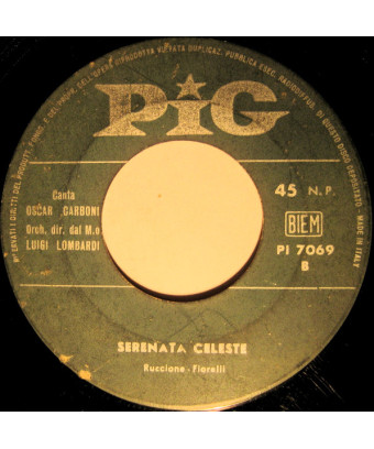 Serenata Sincera Serenata Celeste [Oscar Carboni] - Vinyl 7", 45 RPM [product.brand] 1 - Shop I'm Jukebox 