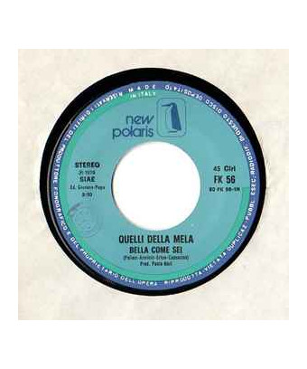 Bella Come Sei [Quelli Della Mela] - Vinyl 7", 45 RPM [product.brand] 1 - Shop I'm Jukebox 