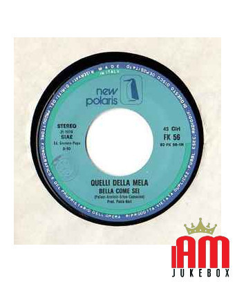 Bella Come Sei [Quelli Della Mela] - Vinyle 7", 45 tours [product.brand] 1 - Shop I'm Jukebox 