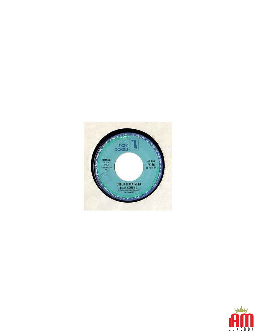 Bella Come Sei [Quelli Della Mela] - Vinyle 7", 45 tours [product.brand] 1 - Shop I'm Jukebox 