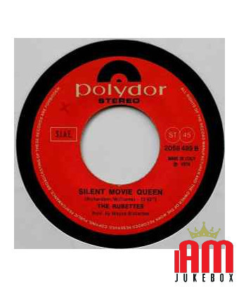 Tonight Silent Movie Queen [The Rubettes] - Vinyl 7", 45 RPM, Single [product.brand] 1 - Shop I'm Jukebox 