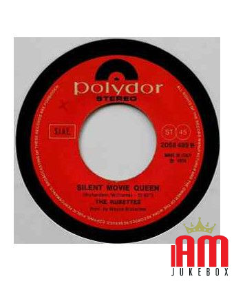 Tonight Silent Movie Queen [The Rubettes] - Vinyl 7", 45 RPM, Single [product.brand] 1 - Shop I'm Jukebox 