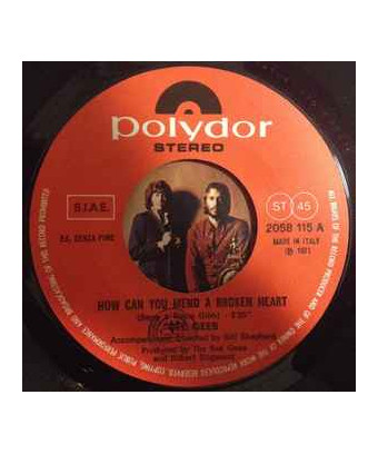 How Can You Mend A Broken Heart [Bee Gees] - Vinyl 7", 45 RPM, Stereo [product.brand] 1 - Shop I'm Jukebox 